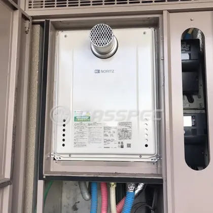 施工後の給湯器（ノーリツ GT-2460SAWX-T-1 BL）