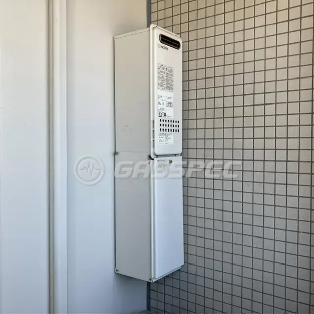 交換前の給湯器（ノーリツ GQ-1628AWX）
