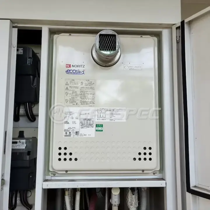交換前の給湯器（ノーリツ GT-C2452SAWX-T）