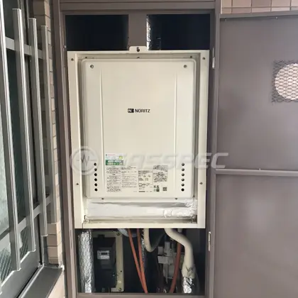 施工後の給湯器（ノーリツ GT-2060SAWX-H-1 BL）