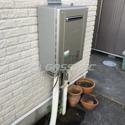 施工後の給湯器（ノーリツ GT-C2462SAWX BL）