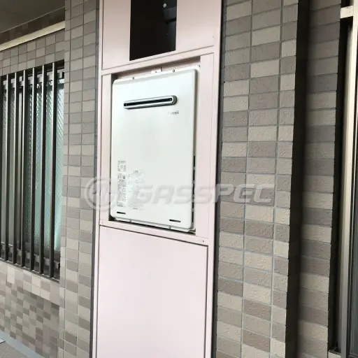 交換後の給湯器（リンナイ RUF-A2405AW(B)）