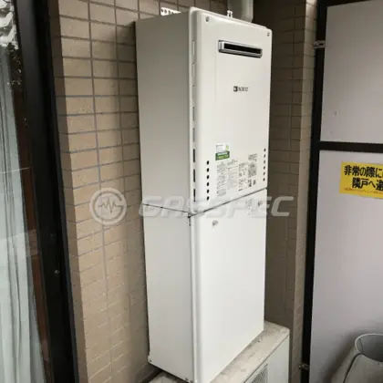 施工後の給湯器（ノーリツ GT-2060AWX-1 BL）