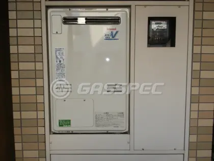 施工後の暖房熱源機（リンナイ RUFH-V2403AW2-3(B)）