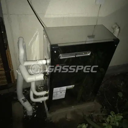 施工後の給湯器（ノーリツ OTX-305SAYSV）