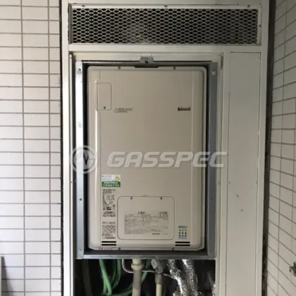 施工後の暖房熱源機（リンナイ RUFH-E2405AU2-3(A)）
