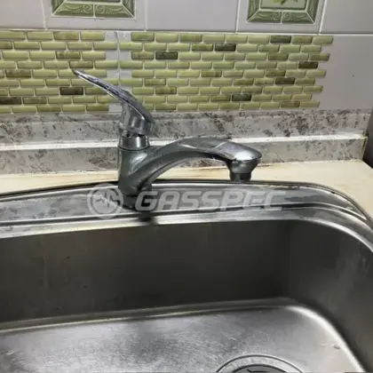 施工前の水栓・蛇口