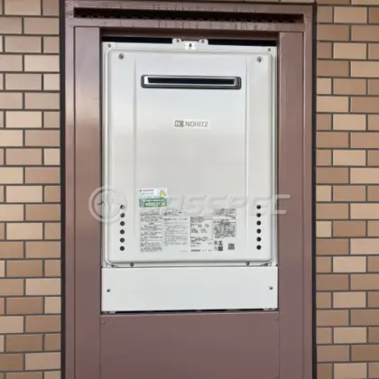 施工後の給湯器（ノーリツ GT-2460AWX-1 BL）