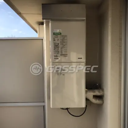 施工後の給湯器（リンナイ RUJ-A1610W）