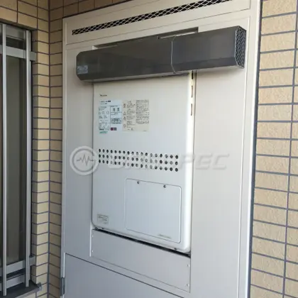 施工前の暖房熱源機