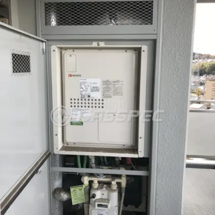 施工後の暖房熱源機（ノーリツ GTH-2445SAWX3H-H-1 BL）