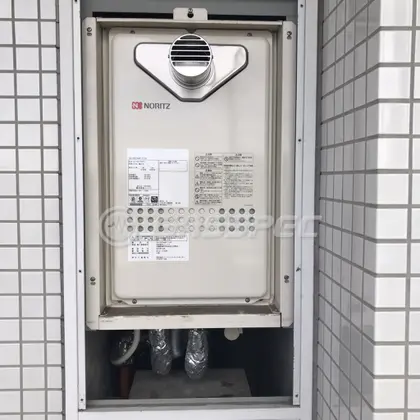 施工後の給湯器（ノーリツ GQ-2027AWX-T-DX BL）