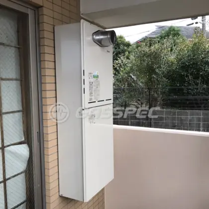 施工後の給湯器（リンナイ RUF-A2405AT-L(B)）