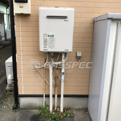 施工後の給湯器（リンナイ RUF-A2005SAW(B)）