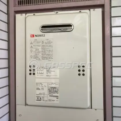 施工前の給湯器（GQ-1639WS）