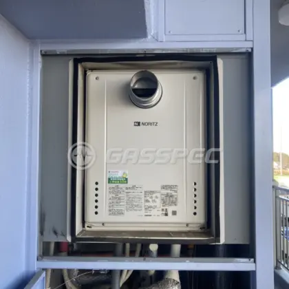 施工後の給湯器（ノーリツ GT-2460SAWX-T-1 BL）