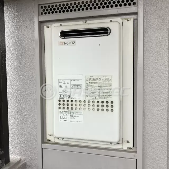 交換前の給湯器（ノーリツ GQ-2427AWX）