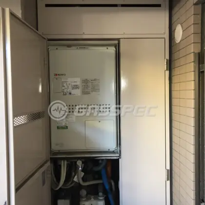 施工後の暖房熱源機（ノーリツ GTH-2444AWX3H-H-1 BL）