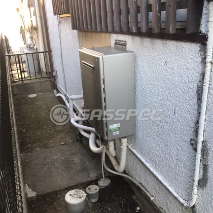 施工後の給湯器（ノーリツ GT-C2062SAWX BL）