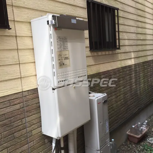 交換前の給湯器（ノーリツ GT-2428SAWX）