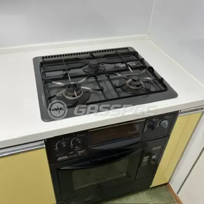 施工前のビルトインガスコンロ（RBG-31B6 RBR-U12E）