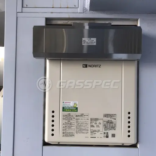 交換後の給湯器（ノーリツ GT-2460SAWX-1 BL）