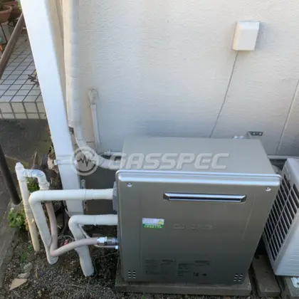 施工後の給湯器（ノーリツ GRQ-C2062SAX BL）