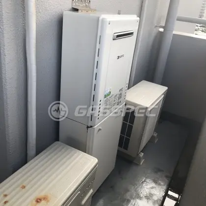 施工後の給湯器（ノーリツ GT-2060SAWX-1 BL）