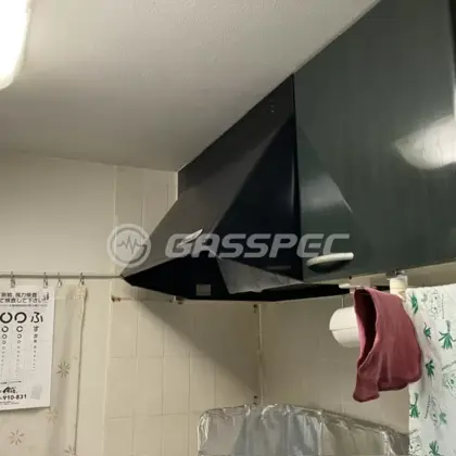 施工前のレンジフード（QGE75SB3）