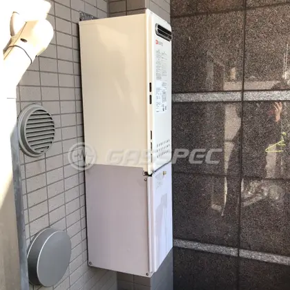 施工後の給湯器（ノーリツ GT-2053SAWX-4 BL）