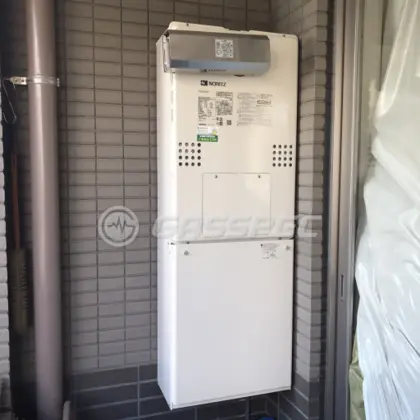 施工後の暖房熱源機（ノーリツ GTH-C2460AW3H BL）