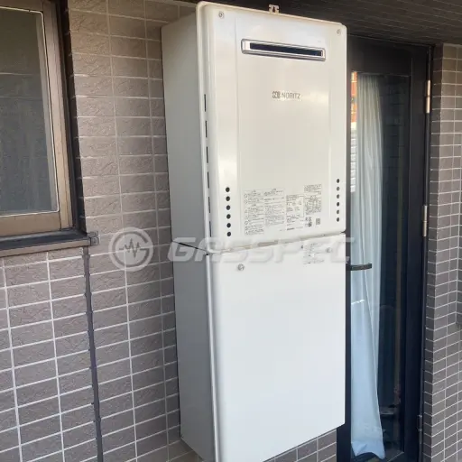 交換後の給湯器（ノーリツ GT-2460SAWX-1 BL）