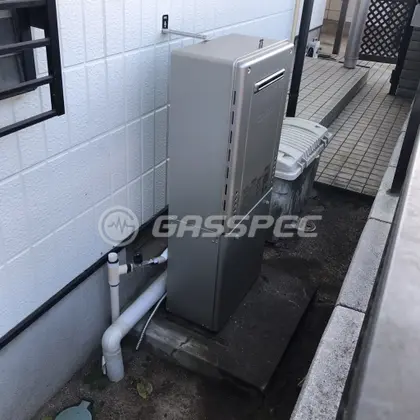 施工後の給湯器（ノーリツ GT-C2462AWX BL）