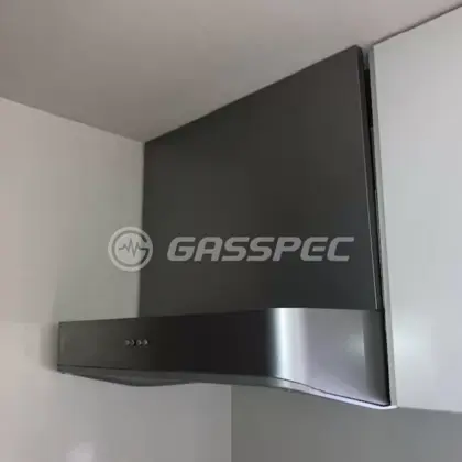 施工前のレンジフード（ECR3M-7517SVDB）