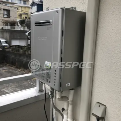 施工後の給湯器（ノーリツ GT-C2062SAWX BL）