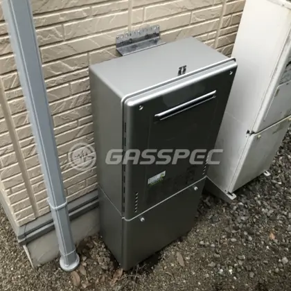 施工後の給湯器（ノーリツ GT-C2462SAWX BL）