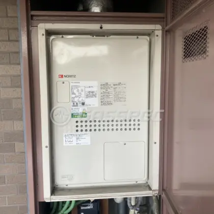 施工後の暖房熱源機（ノーリツ GTH-2444AWX3H-H-1 BL）