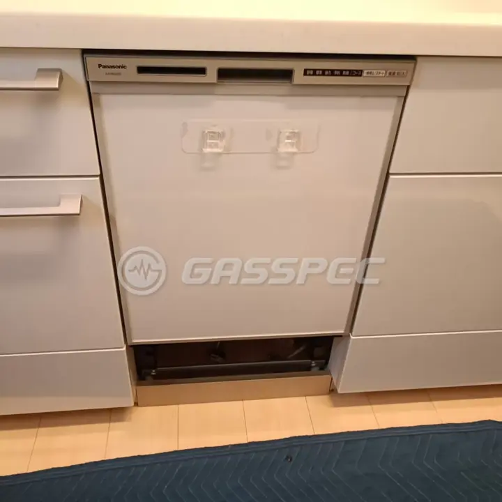 交換前のビルトイン食洗機（パナソニック S45RD6SD）