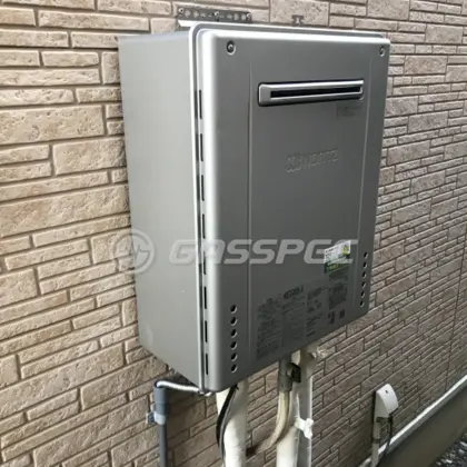 施工後の給湯器（ノーリツ GT-C2062SAWX BL）