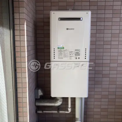 施工後の給湯器（ノーリツ GT-2460SAWX-1 BL）