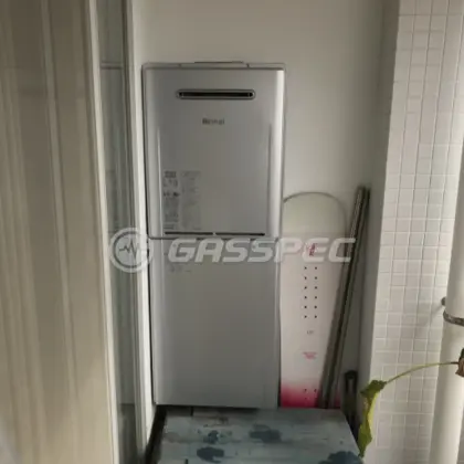 施工後の給湯器（ノーリツ RUF-E2406AW）
