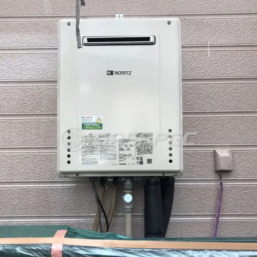 交換後の給湯器（ノーリツ GT-2060SAWX-1 BL）