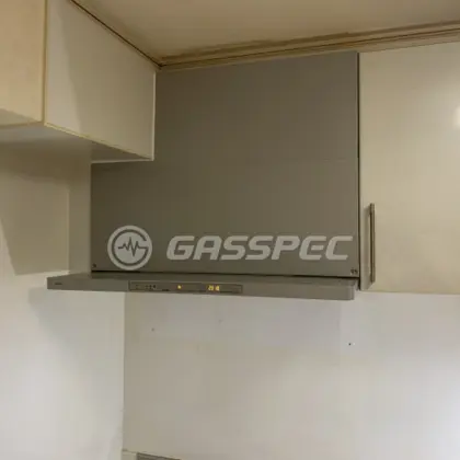 施工後のレンジフード（ノーリツ NFG9S21MSI）