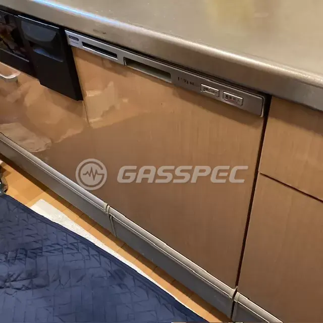 交換前のビルトイン食洗機（クリナップ CWPM-45FS）