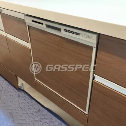 施工前のビルトイン食洗機（NP-45RS6SJC）