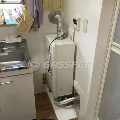 施工前の給湯器（GT-1644SAWXS-F）