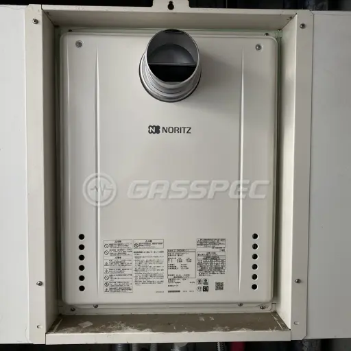 交換後の給湯器（ノーリツ GT-2460SAWX-T-1 BL）