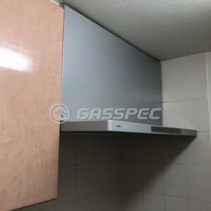 施工後のレンジフード（ノーリツ NFG9S21MSI）
