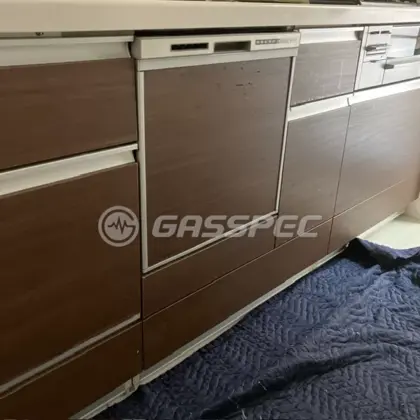 施工前のビルトイン食洗機（NP-45RS6SJB）