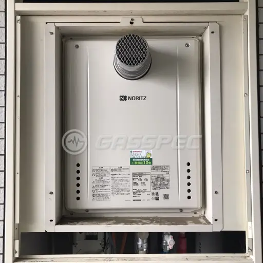 交換後の給湯器（ノーリツ GT-2460SAWX-T-1 BL）